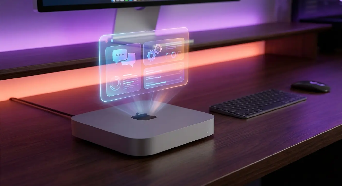 Mac Mini M4 كجهاز مساعد ذكي